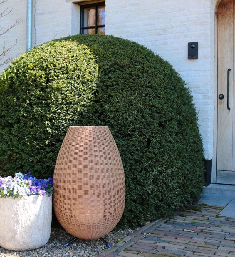 Lucide COLIN IP44 - Nabíjateľná stojaca lampa Vonkajšia - Batéria - LED Dim. - 1x3W 3000K - IP44 - 3 StepDim - Natural